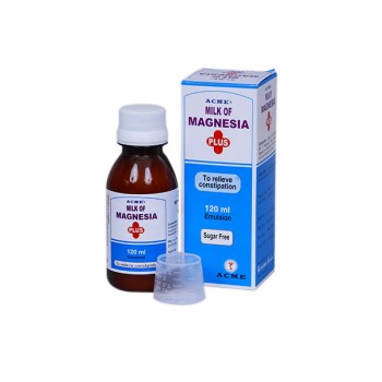 Acme's Milk of Magnesia Plus (Emulsion) 120ml Bottle 1's Pack