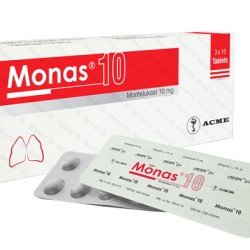Monas 10gm Tablet 10's Strip
