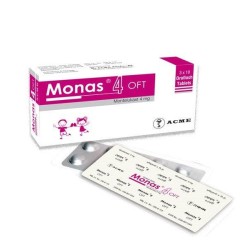 Monas 4mg Orodispersible Tablet 10's Strip