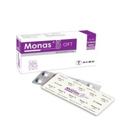 Monas 5mg Chewable Tablet 10's Strip