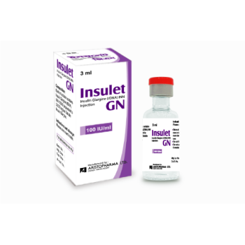 Insulet GN Injection (100IU/ml) 3ml Vial 1's Pack Insulet GN Injection (100IU/ml) 3ml Vial 1's Pack