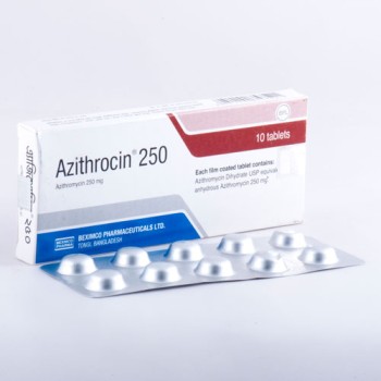 Azithrocin 250mg Tablet 10's Pack