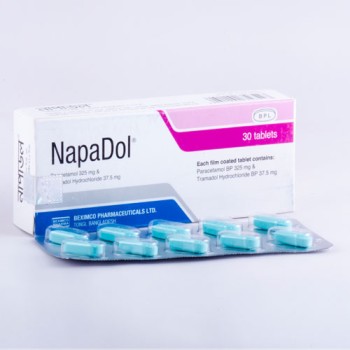 NapaDol (325/37.5mg) Tablet 10's Strip NapaDol (325/37.5mg) Tablet 10's Strip