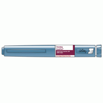Humalog 3ml Pre-filled Kwikpen (100IU/ml) for SC Injection 1's Pack Humalog 3ml Pre-filled Kwikpen (100IU/ml) for SC Injection 1's Pack