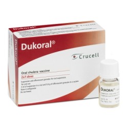 Dukoral 3ml Oral Suspension 2X1 dose pack