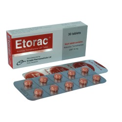 Etorac 10mg tablet 10's strip