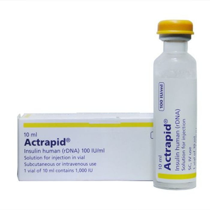 Actrapid SC Injection Insulin Human (rDNA) R 100 IU/ml Novo Nordisk