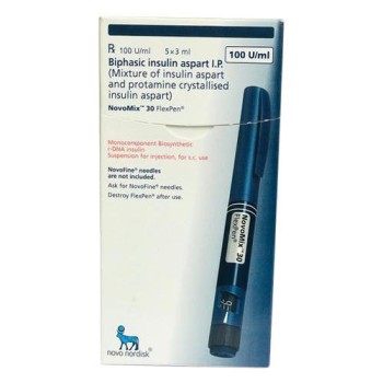 NovoMix 30 FlexPen Insulin 100IU/ml (3ml FlexPen)