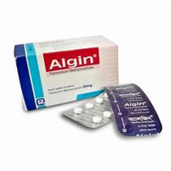 Algin 50mg tablet 10's strip Algin 50mg tablet 10's strip