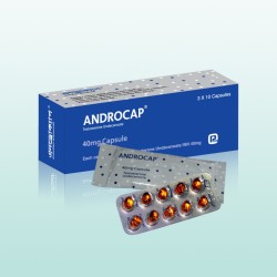 Androcap 40mg Capsule 10's Strip Androcap 40mg Capsule 10's Strip