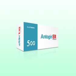 Antogin ER 500mg Tablet 20's Pack Antogin ER 500mg Tablet 20's Pack