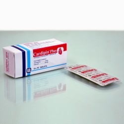 Cardipin Plus (5mg+50mg) Tablet 10's Strip Cardipin Plus (5mg+50mg) Tablet 10's Strip