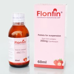 Flontin 250mg/5ml PFS 60ml Bottle 1's Pack Flontin 250mg/5ml PFS 60ml Bottle 1's Pack