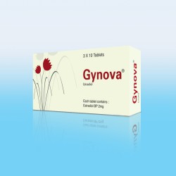 Gynova 2mg Tablet 10's Strip Gynova 2mg Tablet 10's Strip