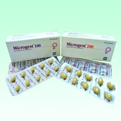 Microgest 100mg Soft Gel Capsule 10's Strip Microgest 100mg Soft Gel Capsule 10's Strip