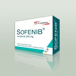 Sofenib 200mg Tablet 12's Pack