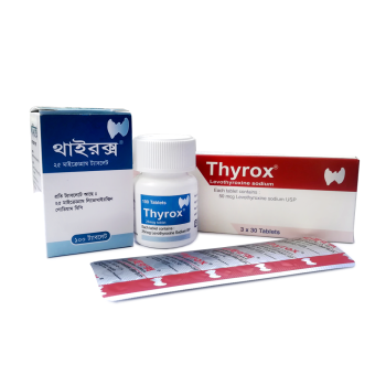 Thyrox 25mcg Tablet 100's Bottle Thyrox 25mcg Tablet 100's Bottle