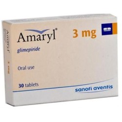 Amaryl 3mg Tablet 30's pack Amaryl 3mg Tablet 30's pack