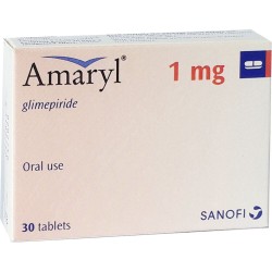 Amaryl 1mg tablet  30's pack Amaryl 1mg tablet  30's pack