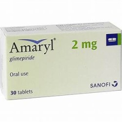 Amaryl 2mg Tablet 30's pack Amaryl 2mg Tablet 30's pack