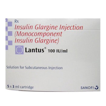 Glarine Injection (100IU/ml) 3ml Vial 1's Pack Glarine Injection (100IU/ml) 3ml Vial 1's Pack