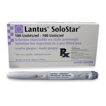 Lantus Solostar Pen Injection 100IU/ml (3ml Cartridge with Penset) Lantus Solostar Pen Injection 100IU/ml (3ml Cartridge with Penset)