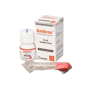 Ambrox 6mg/ml Pediatric Drops 15ml Bottle 1's Pack