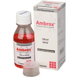 Ambrox 15mg/5ml Syrup 100ml Bottle 1's Pack