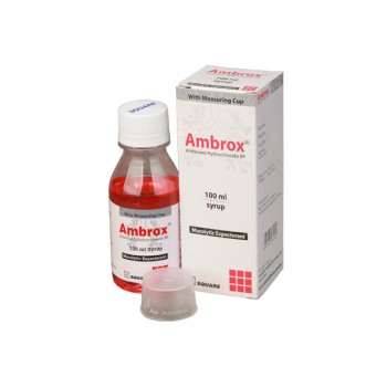 Ambrox 15mg/5ml Syrup 100ml Bottle 1's Pack