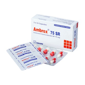Ambrox SR Capsule 10's Strip