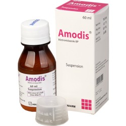 Amodis 200mg/5ml Oral Suspension 60ml Bottle 1's Pack
