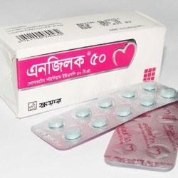 Angilock 50mg tablet 10's strip