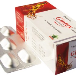 Gintex 500mg capsule 5's pack