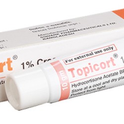 Topicort 1% cream 10gm tube 1's pack