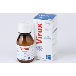 Virux 200mg/5ml Oral Suspension 70ml Bottle 1's Pack Virux 200mg/5ml Oral Suspension 70ml Bottle 1's Pack