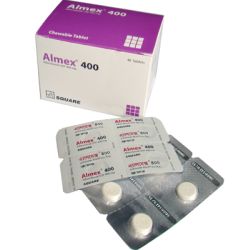 Almex 400mg Tablet 48's Pack Almex 400mg Tablet 48's Pack