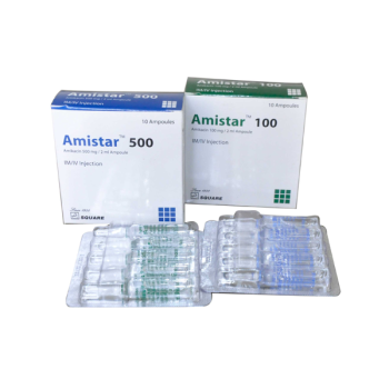 Amistar 100mg/2ml IM/IV Injection 2ml Ampoule 1's Pack