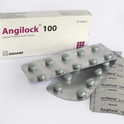 Angilock 100mg tablet 10's strip