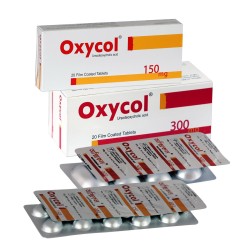 Oxycol 150mg tablet 10's strip Oxycol 150mg tablet 10's strip